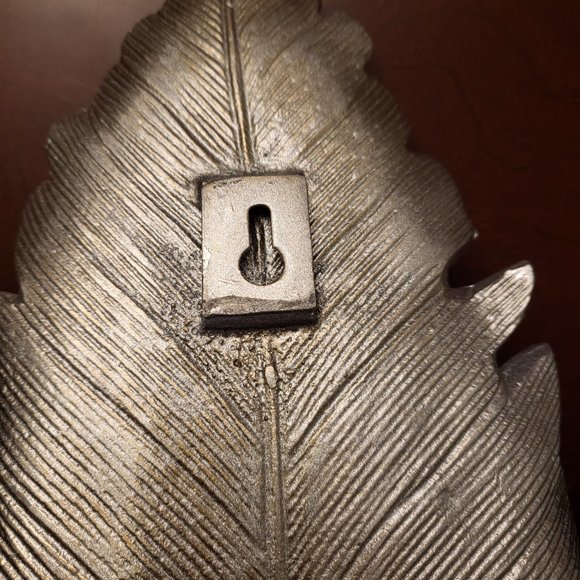Feather wall sconce set - solid aluminum - Picture 3 of 7